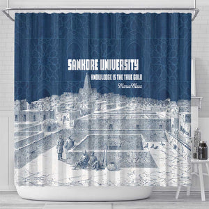 Mansa Musa Sankore University Shower Curtain Knowledge is the True Gold - African Scholarly Legacy - African Pride