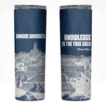 Mansa Musa Sankore University Skinny Tumbler Knowledge is the True Gold - African Scholarly Legacy - African Pride