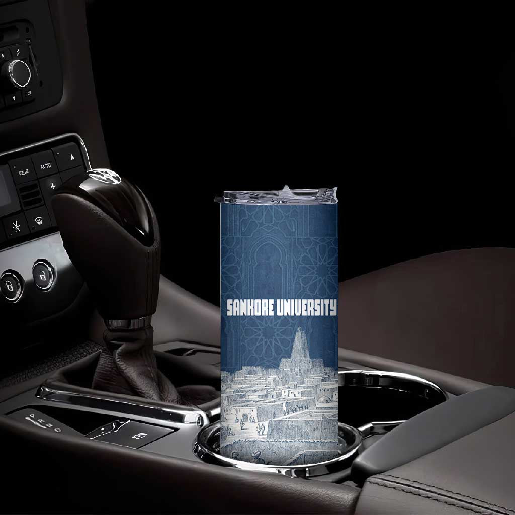 Mansa Musa Sankore University Skinny Tumbler Knowledge is the True Gold - African Scholarly Legacy - African Pride