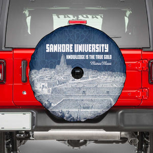 Mansa Musa Sankore University Spare Tire Cover Knowledge is the True Gold - African Scholarly Legacy - African Pride