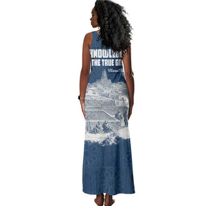 Mansa Musa Sankore University Tank Maxi Dress Knowledge is the True Gold - African Scholarly Legacy - African Pride