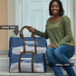 Mansa Musa Sankore University Travel Bag Knowledge is the True Gold - African Scholarly Legacy - African Pride