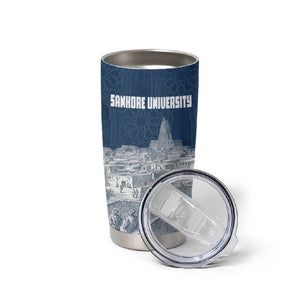 Mansa Musa Sankore University Tumbler Cup Knowledge is the True Gold - African Scholarly Legacy - African Pride