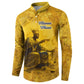Mansa Musa Button Sweatshirt Golden Legacy Theme Ancient Map Regal Portrait of Mali Emperor Timbuktu