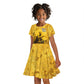 Mansa Musa Kid Short Sleeve Dress Golden Legacy Theme Ancient Map Regal Portrait of Mali Emperor Timbuktu - African Pride