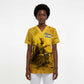 Mansa Musa Scrub Top Golden Legacy Theme Ancient Map Regal Portrait of Mali Emperor Timbuktu - African Pride
