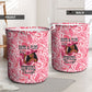 Black Cowgirl Laundry Basket Boots And Bling - Pink Leopard Western Diva Melanin