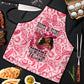 Black Cowgirl Apron Boots And Bling - Pink Leopard Western Diva Melanin