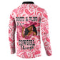 Black Cowgirl Button Sweatshirt Boots And Bling - Pink Leopard Western Diva Melanin