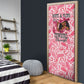 Black Cowgirl Door Cover Boots And Bling - Pink Leopard Western Diva Melanin