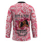 Black Cowgirl Hockey Jersey Boots And Bling - Pink Leopard Western Diva Melanin