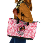 Black Cowgirl Leather Tote Bag Boots And Bling - Pink Leopard Western Diva Melanin