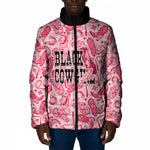 Black Cowgirl Padded Jacket Boots And Bling - Pink Leopard Western Diva Melanin