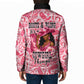 Black Cowgirl Padded Jacket Boots And Bling - Pink Leopard Western Diva Melanin