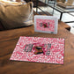 Black Cowgirl Puzzle Boots And Bling - Pink Leopard Western Diva Melanin