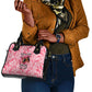 Black Cowgirl Shoulder Handbag Boots And Bling - Pink Leopard Western Diva Melanin