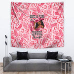 Black Cowgirl Tapestry Boots And Bling - Pink Leopard Western Diva Melanin