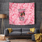 Black Cowgirl Tapestry Boots And Bling - Pink Leopard Western Diva Melanin