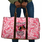 Black Cowgirl Travel Bag Boots And Bling - Pink Leopard Western Diva Melanin