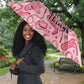 Black Cowgirl Umbrella Boots And Bling - Pink Leopard Western Diva Melanin