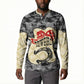 Black Cowgirl Lasso Horseshoe Button Sweatshirt Vintage Retro Leopard Animal
