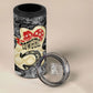 Black Cowgirl Lasso Horseshoe 4 in 1 Can Cooler Tumbler Vintage Retro Leopard Animal