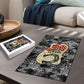 Black Cowgirl Lasso Horseshoe Puzzle Vintage Retro Leopard Animal