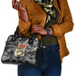 Black Cowgirl Lasso Horseshoe Shoulder Handbag Vintage Retro Leopard Animal
