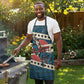 Bill Pickett Black Cowboy Apron Western American Heritage - Grunge Stars And Stripes