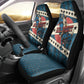 Bill Pickett Black Cowboy Car Seat Cover Western American Heritage - Grunge Stars And Stripes