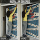 Bill Pickett Black Cowboy Door Cover Western American Heritage - Grunge Stars And Stripes