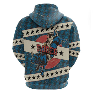 Bill Pickett Black Cowboy Hoodie Western American Heritage - Grunge Stars And Stripes