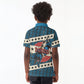 Bill Pickett Black Cowboy Kid Polo Shirt Western American Heritage - Grunge Stars And Stripes