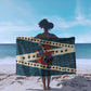 Bill Pickett Black Cowboy Sarong Western American Heritage - Grunge Stars And Stripes
