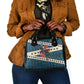 Bill Pickett Black Cowboy Shoulder Handbag Western American Heritage - Grunge Stars And Stripes