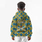 Buffalo Soldiers Christmas Kid Hoodie Blue Yellow Plaid Parade Illustration Design - African Pride