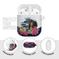 Equatorial Guinea Independence Day Mandrill AirPods Case Patriotic Floral African Pride Map