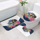 Equatorial Guinea Independence Day Mandrill Bathroom Set Patriotic Floral African Pride Map