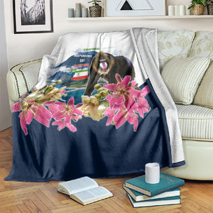 Equatorial Guinea Independence Day Mandrill Blanket Patriotic Floral African Pride Map