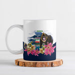 Equatorial Guinea Independence Day Mandrill Ceramic Mug Patriotic Floral African Pride Map