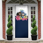 Equatorial Guinea Independence Day Mandrill Door Cover Patriotic Floral African Pride Map