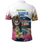 Equatorial Guinea Independence Day Mandrill Polo Shirt Patriotic Floral African Pride Map