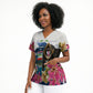 Equatorial Guinea Independence Day Mandrill Scrub Top Patriotic Floral African Pride Map