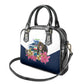 Equatorial Guinea Independence Day Mandrill Shoulder Handbag Patriotic Floral African Pride Map