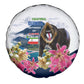 Equatorial Guinea Independence Day Mandrill Spare Tire Cover Patriotic Floral African Pride Map
