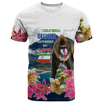 Equatorial Guinea Independence Day Mandrill T shirt Patriotic Floral African Pride Map