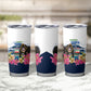 Equatorial Guinea Independence Day Mandrill Tumbler Cup Patriotic Floral African Pride Map