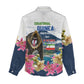 Equatorial Guinea Independence Day Mandrill Women Casual Shirt Patriotic Floral African Pride Map
