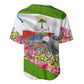 Equatorial Guinea Independence Day Parrot Baseball Jersey Patriotic Flag Coat Of Arms Tropical Floral