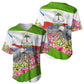 Equatorial Guinea Independence Day Parrot Baseball Jersey Patriotic Flag Coat Of Arms Tropical Floral